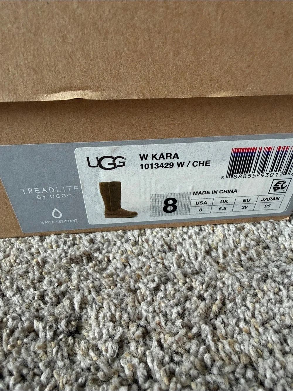 UGG Women's Tall Chestnut Suede Boots
